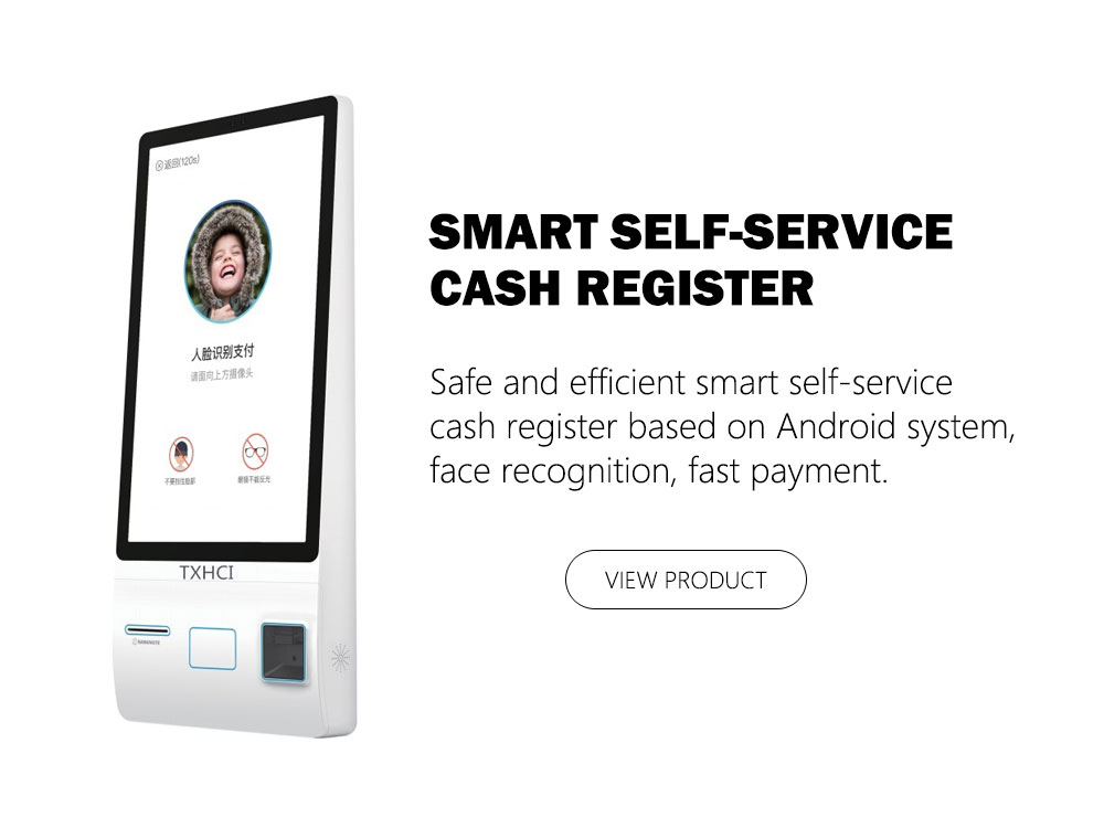 Smart self-service cash register